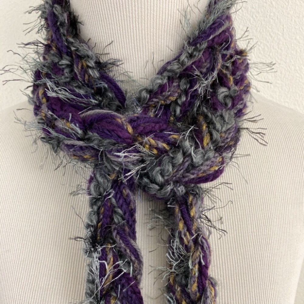 Handmade Crocheted Scarf (long)